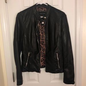 NWOT Black Rivet Faux Leather Jacket
